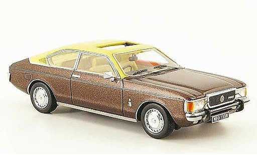 Ford Granada Coupe 1/43 Neo MK I (RHD) marron 1975 coche miniatura