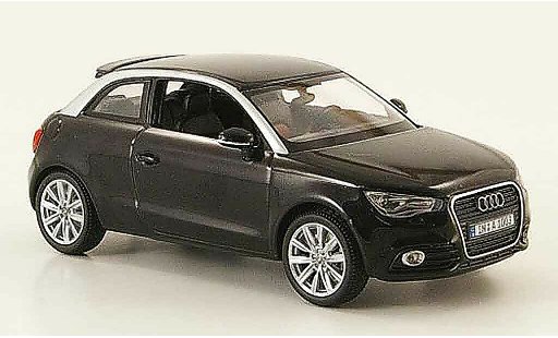 Audi A1 citadine 1/43 Kyosho negro 2010 coche miniatura