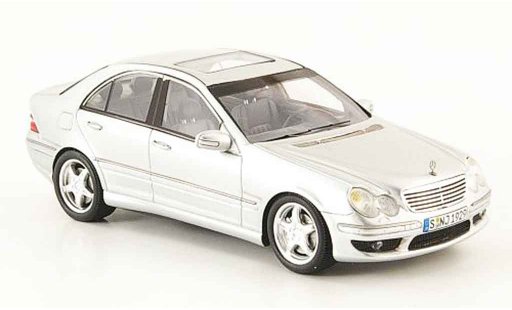 Mercedes Classe C AMG 1/43 Spark C32 (W203) gris metallisee coche miniatura