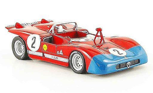 Alfa Romeo 33.3 prototipo 1/43 M4 1971 no.2 buenos aires coche miniatura