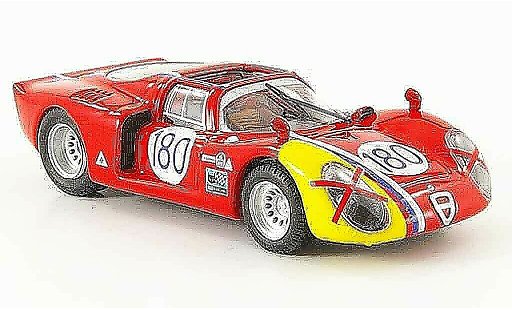 Alfa Romeo 33.2 prototipo 1/43 Best 1968 no.180 targa florio coche miniatura