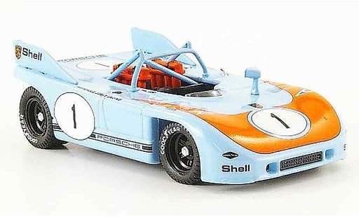 Porsche 908 1972 1/43 Best No.1 Joest Racing Brands Hatch coche miniatura