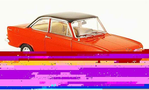 Opel Kadett A A 1/43 Starline coupe rojo negro 1963 coche miniatura
