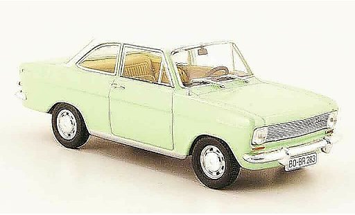 Opel Kadett A A 1/43 Starline coupe verde blanco 1963 coche miniatura