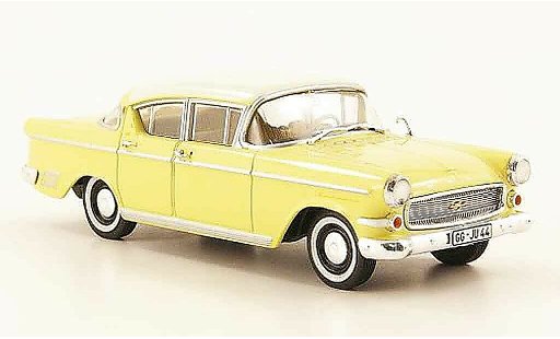 Opel Kapitan P2.5 1/43 Starline p 2.5 amarillo blanco 1958 coche miniatura