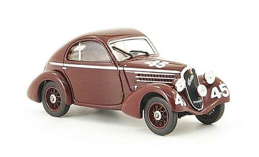 Fiat 508 CS Berlinetta 1/43 Starline Balilla Berlina No.45 Mille Miglia 1936 coche miniatura