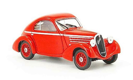 Fiat 508 CS Berlinetta 1/43 Starline Balilla Berlina rojo 1935 coche miniatura