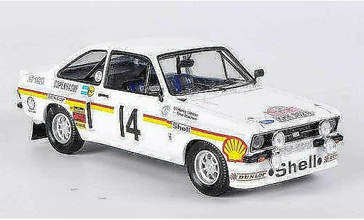 Ford Escort RS 1800 1/43 Trofeu MKTarmac No.14 S Rally Monte Carlo 1976 Makinen/Liddon coche miniatura