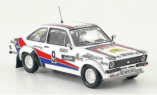 Ford Escort RS 1800 1/43 Trofeu No.9 Rally Alemania 1983 MK2 coche miniatura