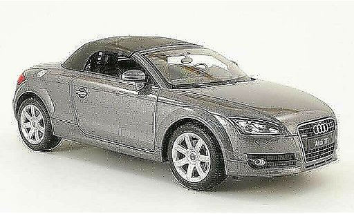 Audi TT roadster 1/18 Welly gris avec capote coche miniatura