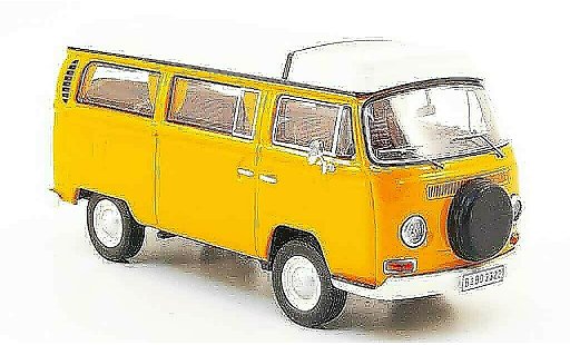 Volkswagen Combi A 1/43 Premium Cls t2a camping naranja blanco coche miniatura