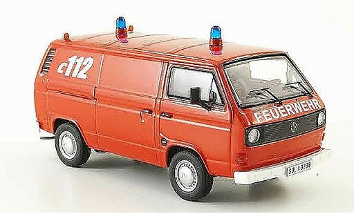 Volkswagen Combi A 1/43 Premium Cls t3a furgoneta pompier coche miniatura