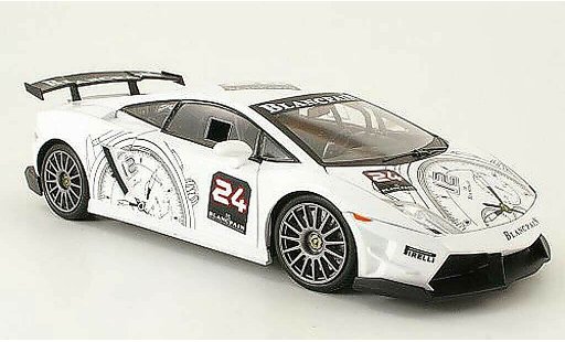 Lamborghini Gallardo LP560-4 LP560-4 1/18 Mondo Motors super trofeo no24 blanco coche miniatura
