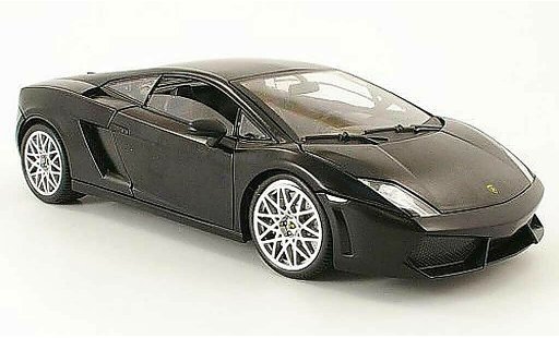 Lamborghini Gallardo LP560-4 LP560-4 1/18 Mondo Motors negro mat coche miniatura
