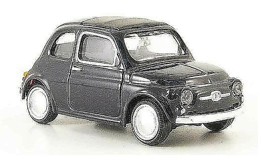 Fiat 500 Nuova 1/43 Mondo Motors negro 1957 coche miniatura