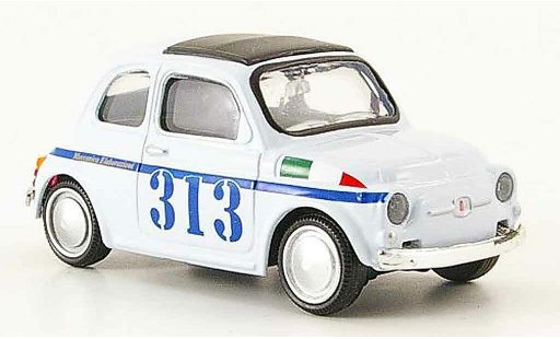 Fiat 500 Nuova 1/43 Mondo Motors No.313 gris 1957 coche miniatura