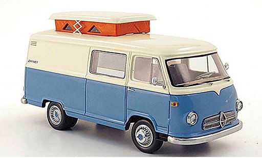Borgward Hymer camping-car 1/43 Premium ClassiXXs Caravano azul/cremeblanco coche miniatura