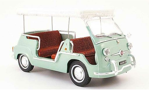 Fiat 600 Multipla 1/18 Mini Miniera taxi cabrio costiera amalfitana 1962 coche miniatura