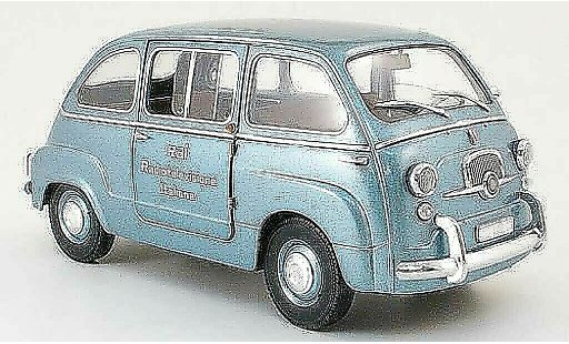 Fiat 600 Multipla 1/18 Mini Miniera rai - radiotelevisione italiana 1960 coche miniatura