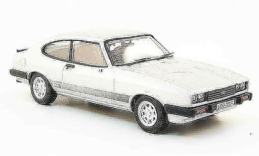 Ford Capri 3.0S 1/43 Vanguards MKIII gris coche miniatura