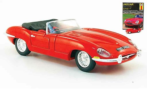 Jaguar E-Type Roadster 1/43 Corgi rojo coche miniatura