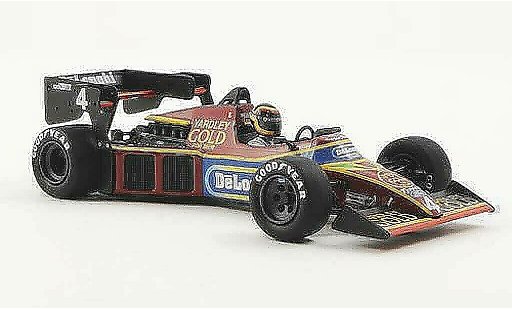 Tyrrell 012 1984 1/43 Minichamps Ford No.4 Yardley/DeLonghi S.Bellof Training GP Monaco coche miniatura