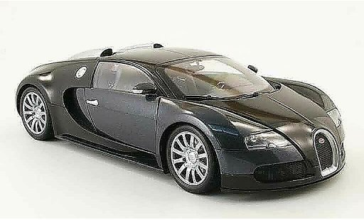 Bugatti Veyron coupe 1/18 Minichamps 16.4 negro/gris 2009 coche miniatura