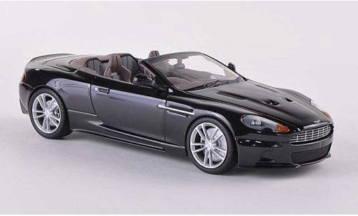 Aston Martin DB9 volante 1/43 Minichamps DBS negro 2010 coche miniatura