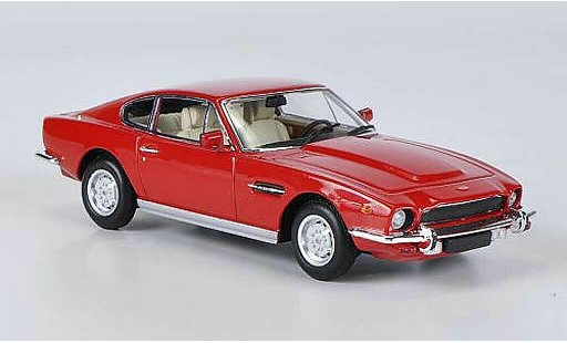 Aston Martin V8 saloon 1/43 Minichamps rojo 1987 coche miniatura