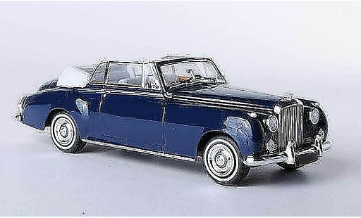 Bentley Continental cabriolet 1/43 Minichamps S2 Descapotable azul 1960 coche miniatura