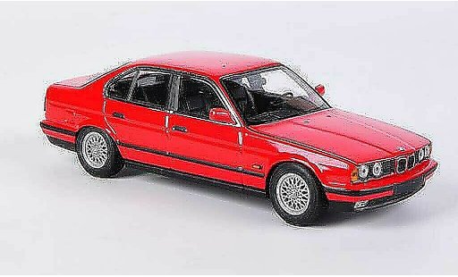 Bmw 518 E34 1/43 Minichamps i rojo 1988 coche miniatura