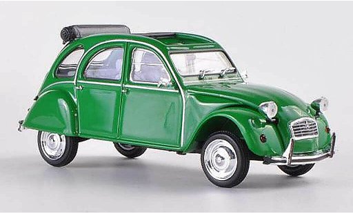 Citroen 2CV Berline 1/43 Minichamps verde 1978 coche miniatura