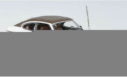 Ford Capri MK2 1/43 Minichamps MKII blanco/marron 1974 coche miniatura