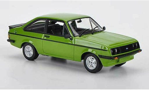Ford Escort RS 2000 1/43 Minichamps verde 1976 coche miniatura
