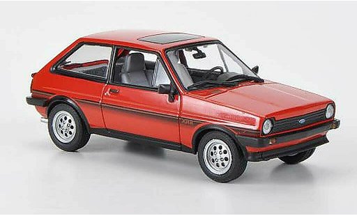 Ford Fiesta 1981 1/43 Minichamps MkI XR2 rojo coche miniatura