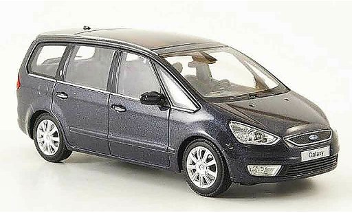Ford Galaxy Berline 1/43 Minichamps gris 2006 coche miniatura