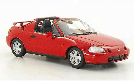 Honda CRX Del Sol 1/43 Minichamps rojo 1993 coche miniatura