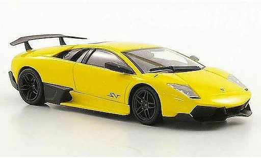 Lamborghini Murcielago LP670 1/43 Minichamps SV amarillo 2009 coche miniatura