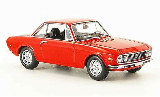 Lancia Fulvia HF 1/43 Minichamps 1600 rojo 1970 coche miniatura