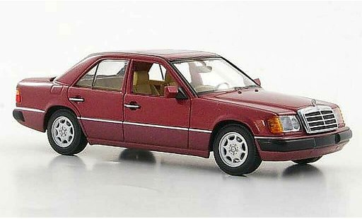 Mercedes 230 Coupe 1/43 Minichamps (W124) rojo 1991 coche miniatura
