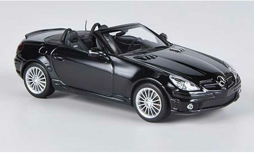 Mercedes Classe SLK AMG 1/43 Minichamps 55 (R171) negro 2008 coche miniatura