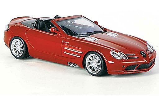 Mercedes SLR Roadster 1/43 Minichamps McLaren rojo 2007 coche miniatura