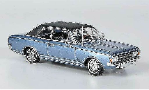 Opel Commodore A 1/43 Minichamps azul/negro 1966 coche miniatura