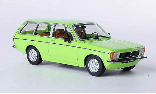 Opel Kadett C Caravan 1/43 Minichamps verde 1978 coche miniatura