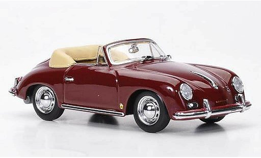 Porsche 356 1956 1/43 Minichamps Descapotable rojo coche miniatura