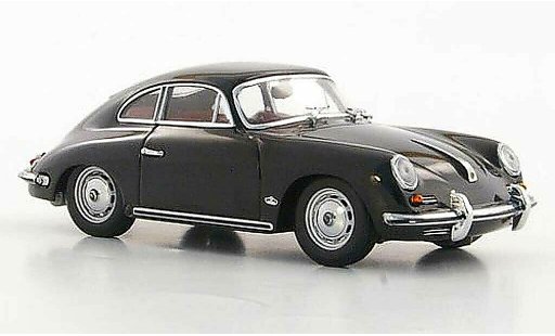 Porsche 356 1961 1/43 Minichamps B negro coche miniatura
