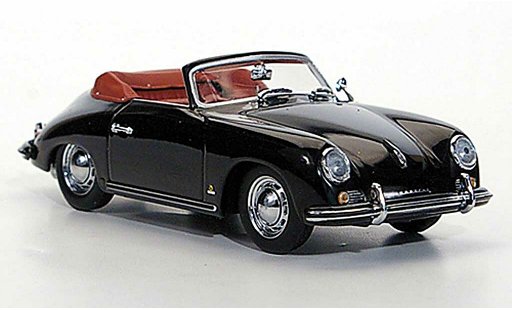 Porsche 356 1954 1/43 Minichamps Descapotable negro coche miniatura