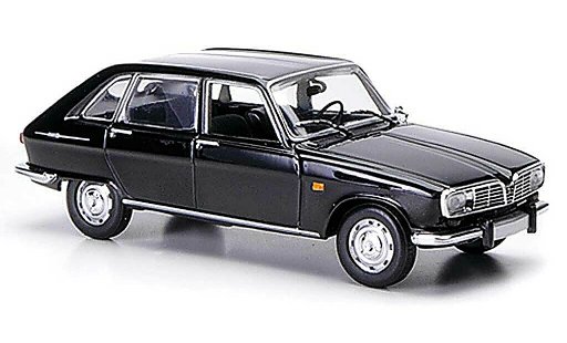 Renault 16 Base 1/43 Minichamps negro 1965 coche miniatura
