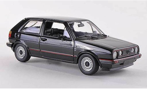 Volkswagen Golf GTI 1/43 Minichamps noir 1985 coche miniatura
