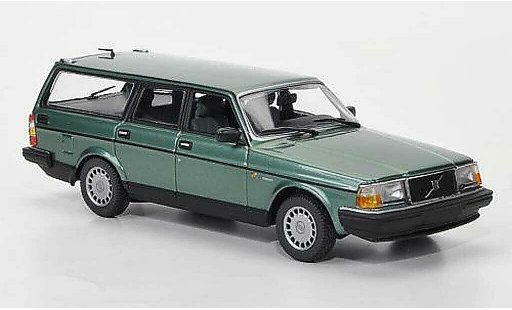 Volvo 240 GL 1/43 Minichamps Familiar verde 1986 coche miniatura